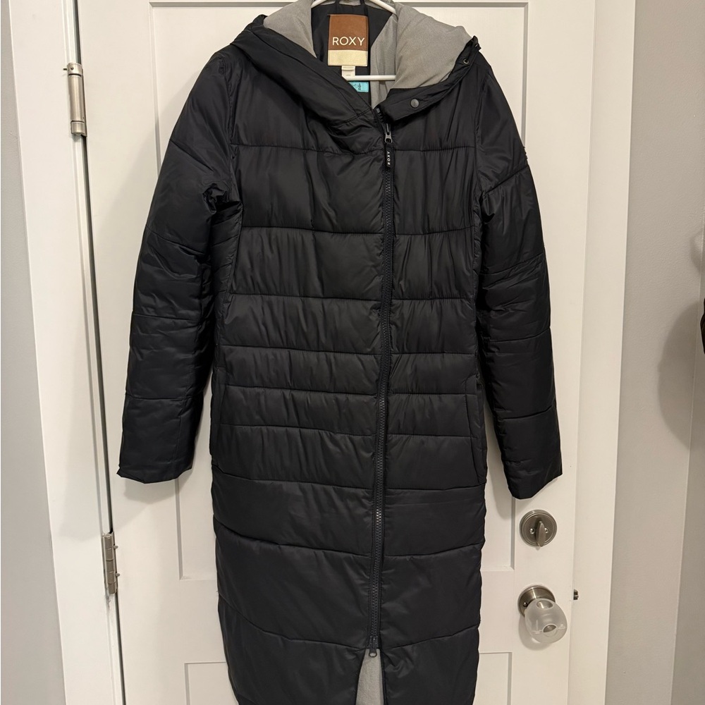 Roxy Parka - Women’s Size Large Black- Black